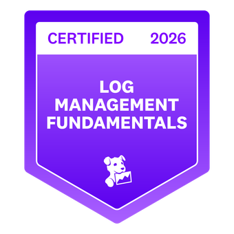 Datadog Log Management Fundamentals 2026